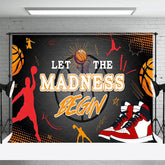 Aperturee - Aperturee Basketball Shoes Let The Madness Begin Sport Backdrop